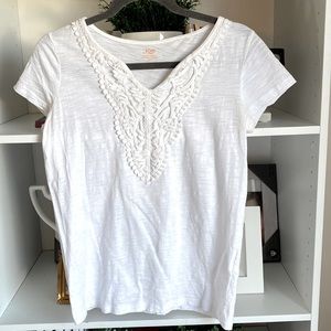 White on White T-Shirt from Joe Fresh